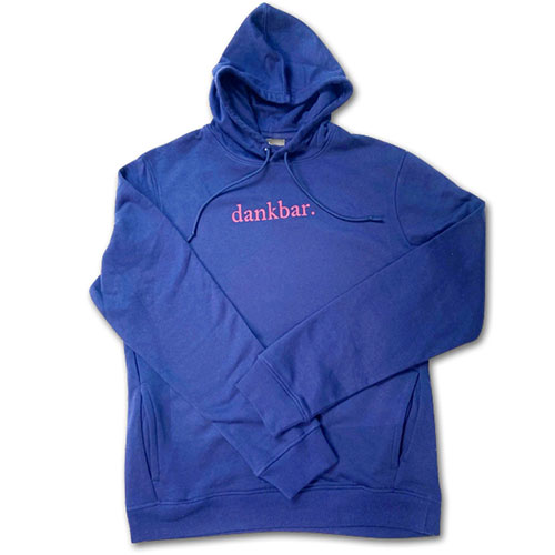 DANKBAR - Organic Hoodie (navyblue) Bild