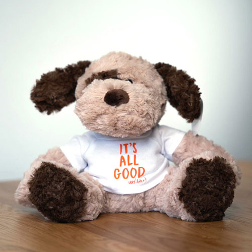 IT’S ALL GOOD - Knuffiger Schmusehund zum Kuscheln Bild