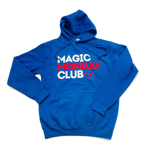 MAGIC MONDAY CLUB - Hoodie (blau) Bild